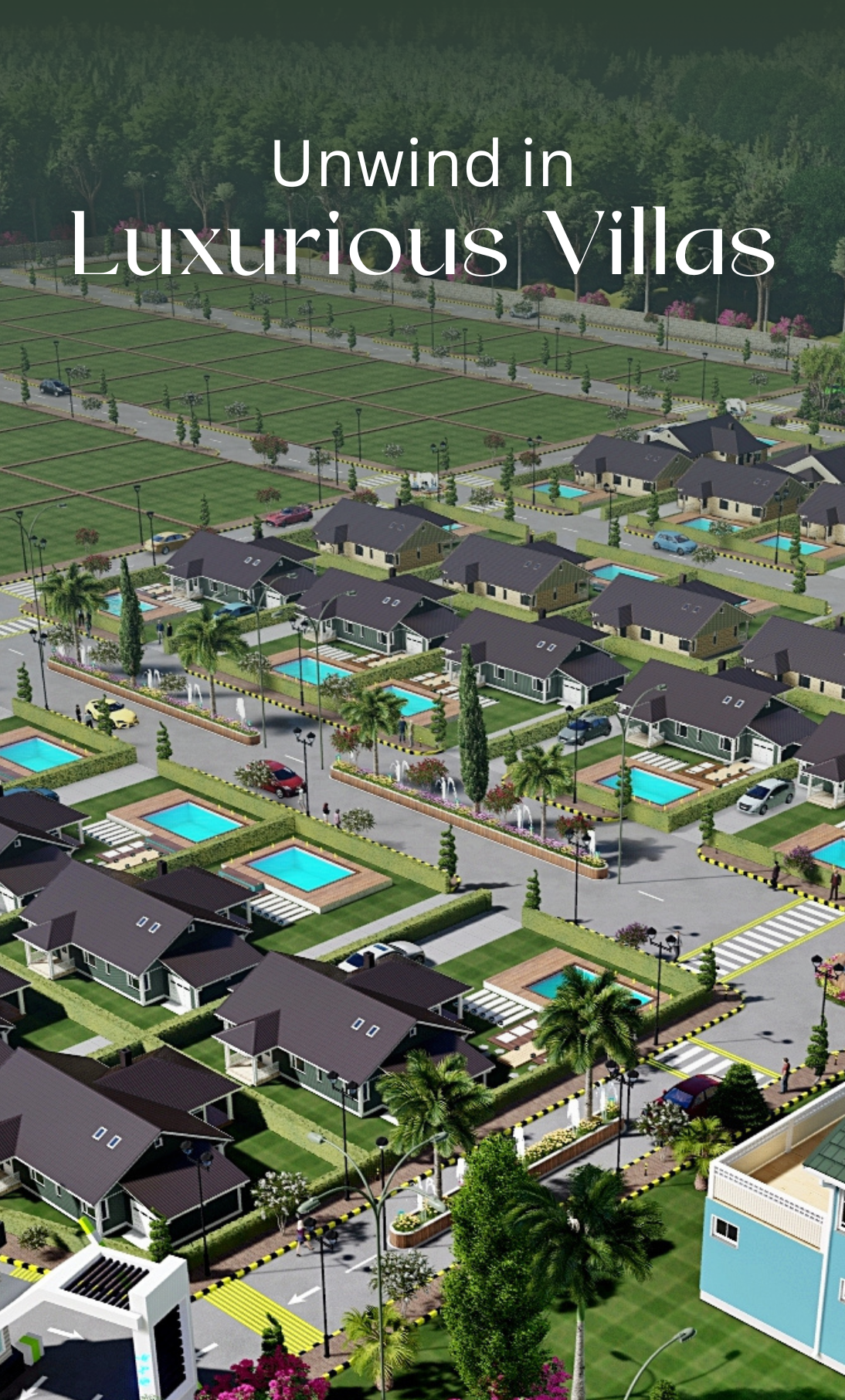 Woman enjoying mountain view